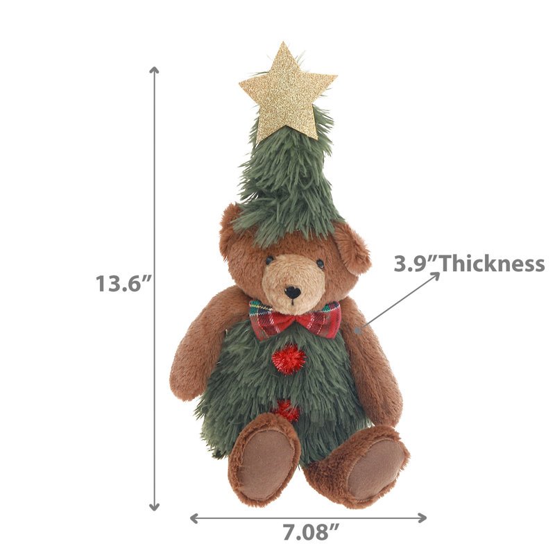 Nicholas l'ourson en peluche (13,6 po)