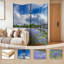 Cloison pliante 4 panneaux paravents Royal Cloud Texas Bluebonnets-134503170-134503171