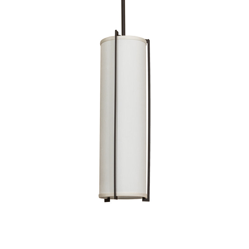 7" Wide Cilindro Structure Mini Pendant