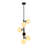 Geoffery 6 Light Modern Vertical Chandelier