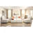 Tafariah 123.6'' U-shaped Sectional Upholstered Sofa-945038956