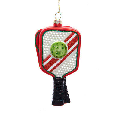 5" Glass Holiday Ornament