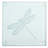 Ballintoy Glass Square 4 Piece Coaster Set