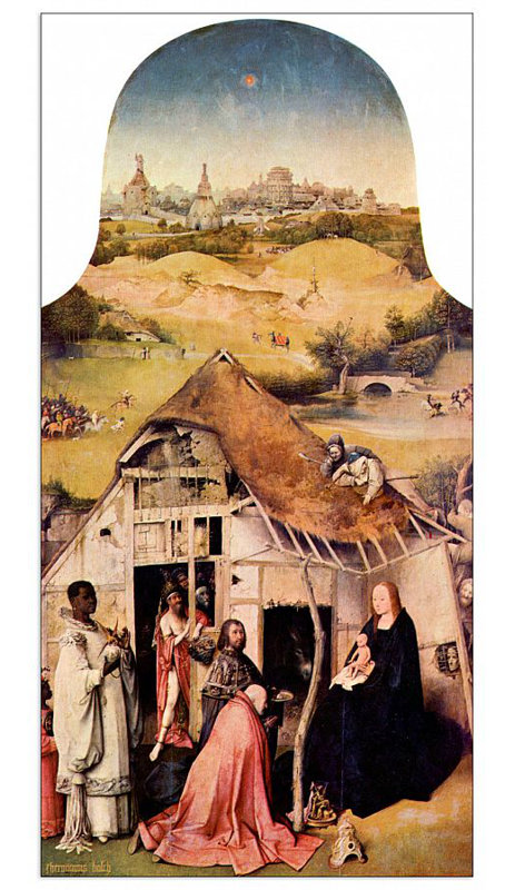 Hieronymus Bosch - Wrapped Canvas Painting