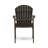 Outdoor Weather Resistant Acacia Wood Adirondack Dining Chairs (Set Of 2), Grey Finish-150941764