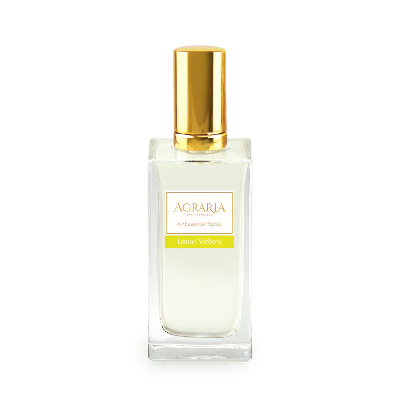 Lemon Verbena Gold-Capped Glass Room Spray Bottle