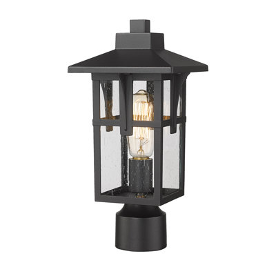 Tête de lanterne câblée 1 lumière H 14,2 po Cupar