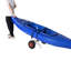 Chariot de kayak de Rad Sportz - Chariot de canoë avec pneus sans air, cadre en aluminium et capacité de transport de 140 lb pour les bateaux Jon, les planches à raquettes, le SUP (blanc)-121517324