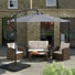 Parasol en porte-à-faux octogonal 10 pi Hartt Guyer