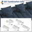 Canapé modulaire surdimensionné Boneless-557618659