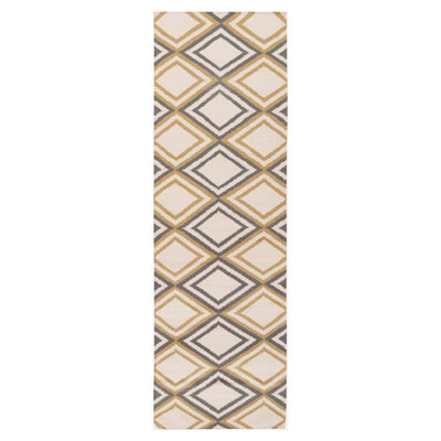 Araliya Wool Geometric Indoor Rug