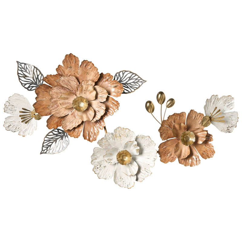 Handmade Plants & Flowers Wall Decor on Iron