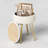 Jemarius Metal Accent Stool-904204378