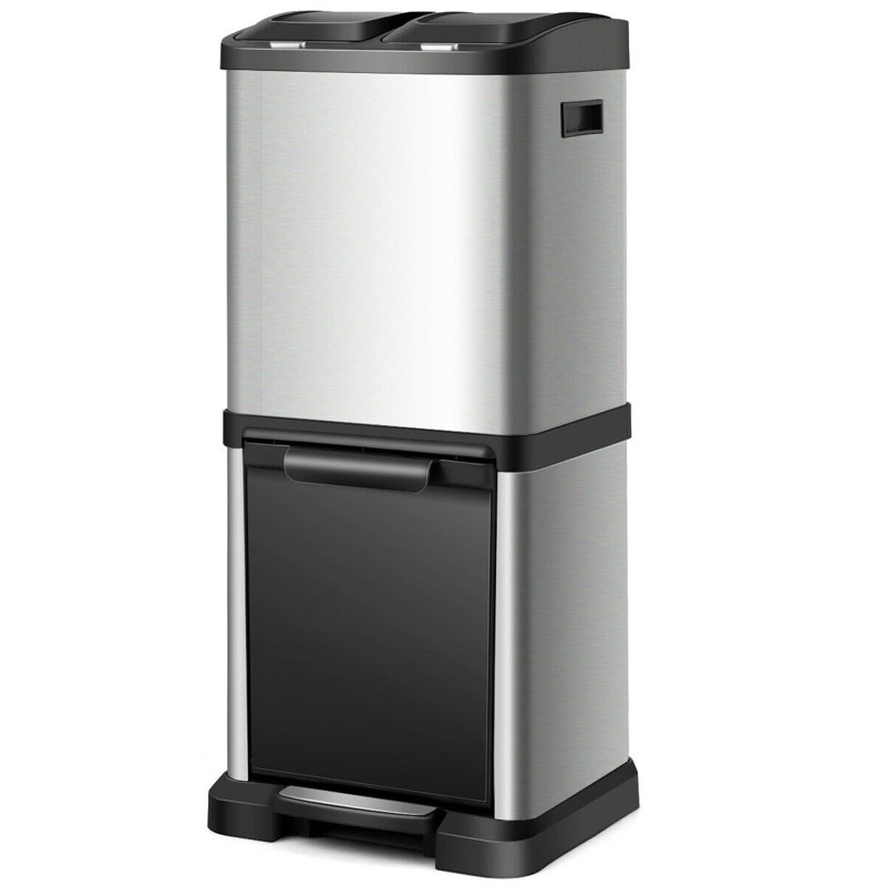 Ceji Steel Rubbish Bin - 32L