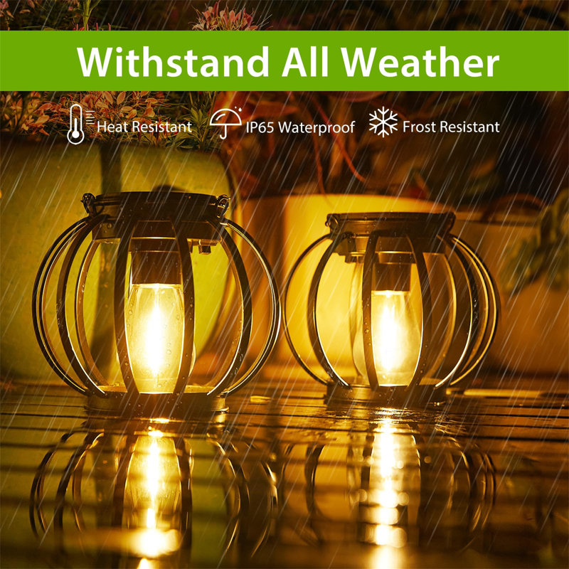 Roslie 11.7cm Solar Powered Outdoor Lantern