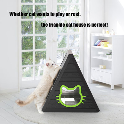 Maison d'extérieur pour chat en résine