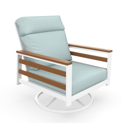 Townsend Sunbrella® Swivel Patio Lounge Chair