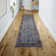 Sarok Ornate Persian All-Over Machine-Washable Purple/Gray Rug
