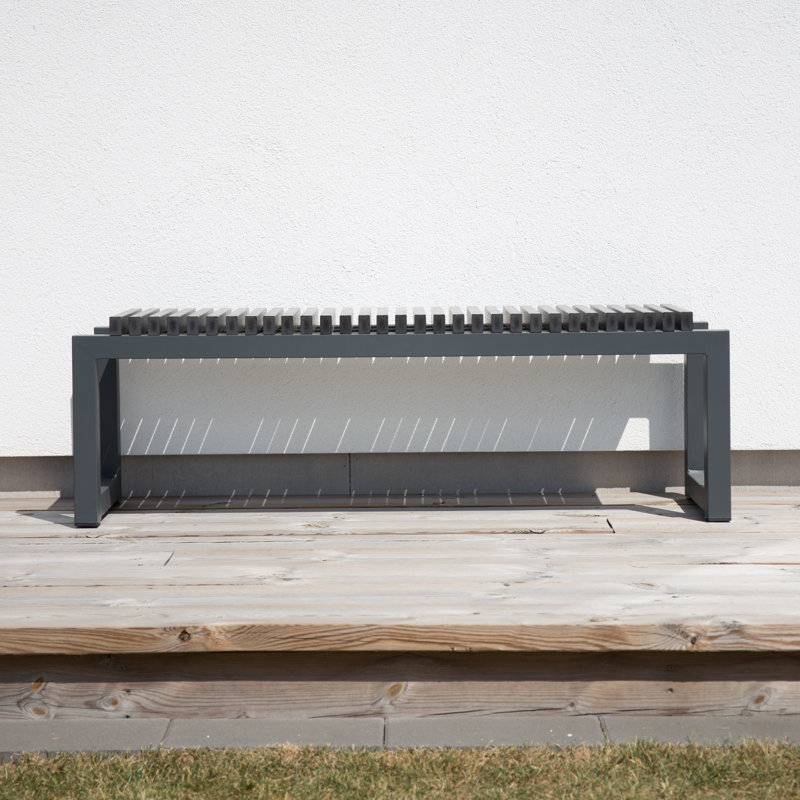 Lydon Metal Garden Bench