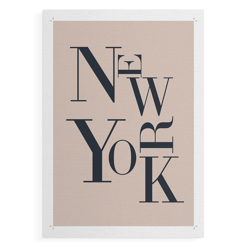 City Center Type I - Impression sur toile seulement - NON-CADRE, H 12 po x l 8 po