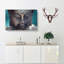 The Buddha In Abstract - Wrapped Canvas-55338024