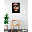 «The Dark Knight», reproduction de peinture acrylique encadrée «pourquoi si sérieux»-25657366-25657368-25657370