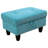 Orella Marlinda 28.5" Wide Upholstered Rectangle Tufted Flip Top Storage Ottoman-1793424125