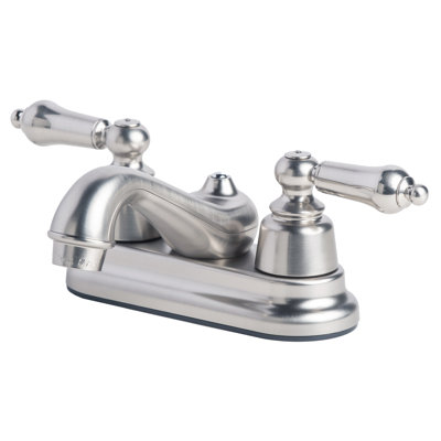 RV/Mobile Home Centerset 2-handle Bathroom Faucet