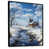 Black Floater Framed