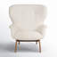 LILITH Tufted Wingback Chair