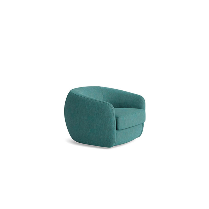 Elaine Swivel Chair, Performance Weave - Spruce