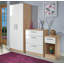 Fully Assembled Contrast 3 Door Wardrobe