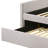 Folger Fog Button Tufted Daybed with Trundle-99956386-99956387