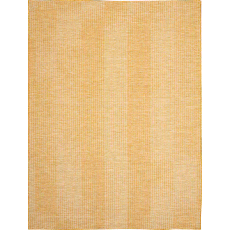 Solid Colour Hand Woven Indoor / Outdoor Area Rug, Rectangle 244 x 305cm