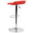 Noriega Swivel Upholstered Adjustable Height Counter Stool with Metal Frame-1353228709