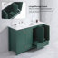 Ensemble de meuble-lavabo simple autoportant 48 po avec lavabo 48 po-117800247