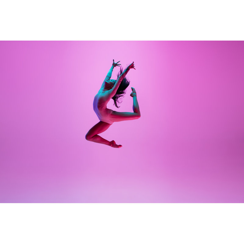 Young And Graceful Ballet Dancer - Wrapped Canvas Print, 30cm H x 46cm W x 3.8cm D