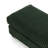 Upholstered Green Faux Rabbit Fur Flannel Rectangle Ottoman, Single Ottoman Modular Part For Sectional Sofa-250311211