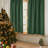 Rod Pocket Thermal Insulated Room Darkening Window Curtain Panels (Set of 2)-1512257952-1512257959