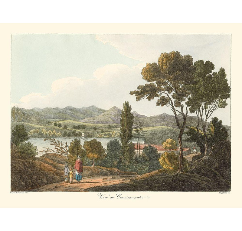 «Red Barrel Studio® Wilkenson, Joseph», reproduction d'art sur toile tendue sous le titre: English Countryside I