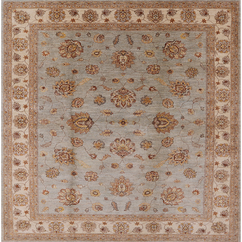 Tapis oriental Tarboro, Carré de 7 pi