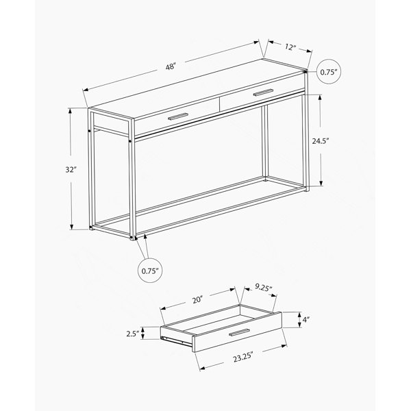 Dimensions du produit