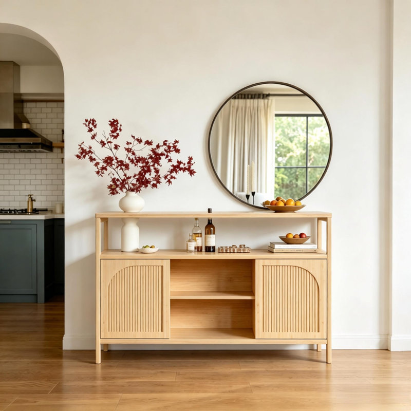 Bamboo sideboard