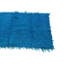 Tapis bleu rectangulaire 2 pi 1 po x 4 pi 1 po
