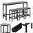 3 - Person Four Leg Dining Set-71605068-71605069