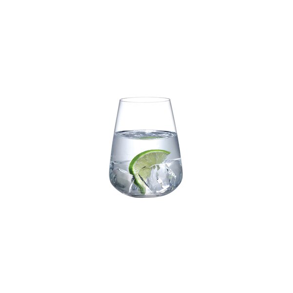 Highland Dunes Senna 4 - Piece 16oz. Glass Drinking Glass