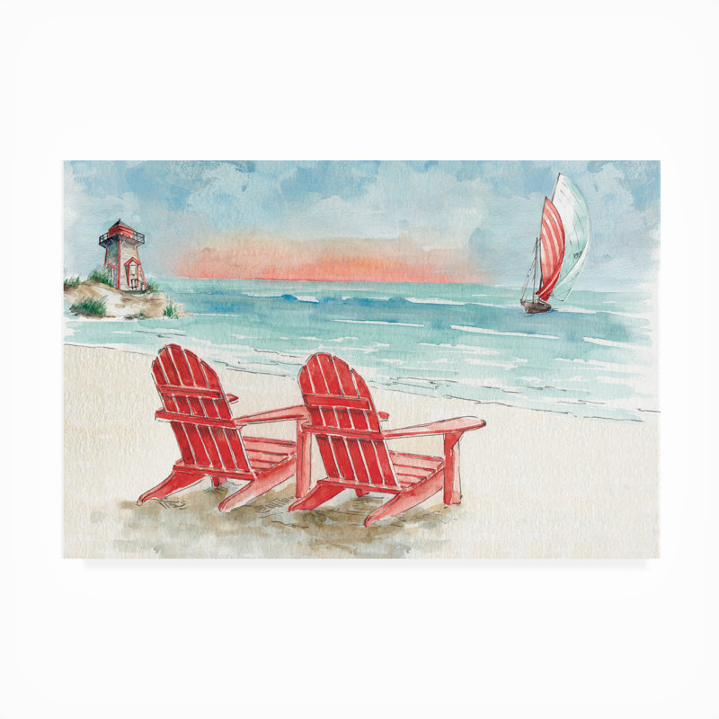 Toile pour l'extérieur «In the Moment VII» de Lisa Audit, H 16 po x l 24 po x P 1,5 po