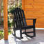 Chaise Adirondack à bascule en bois massif Janes-73801681