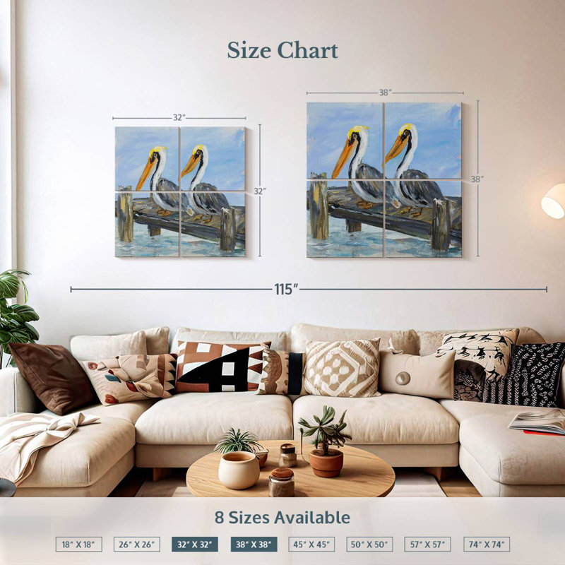Brampt Pelicans On Deck