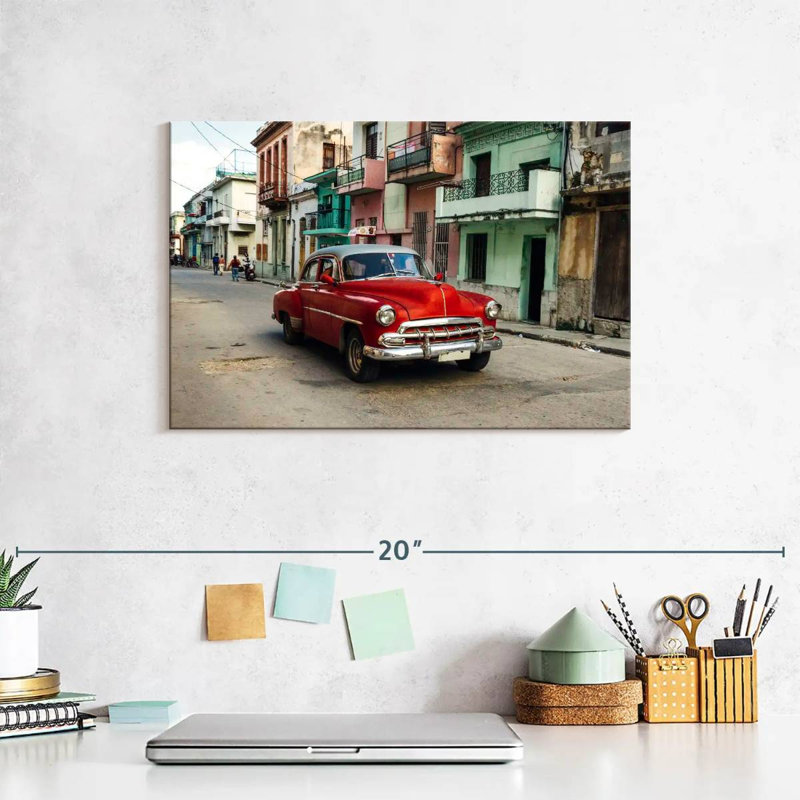 Voiture Mehar Red Havana, H 8 po x l 12 po